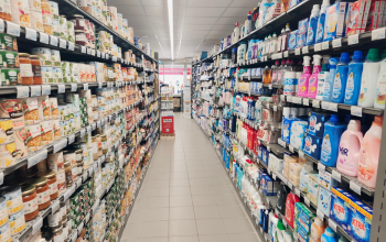 Rayon épicerie et conserves
